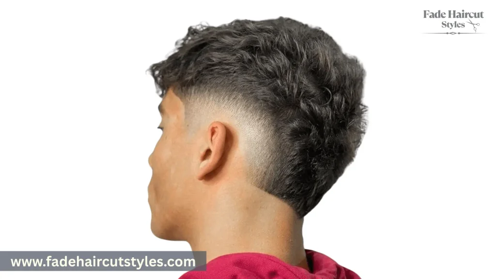 types of fade, v burst fade haircut