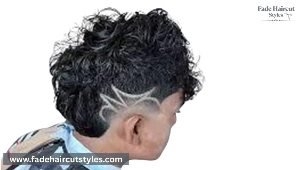fade haircut styles, types of fade, burst fade with design