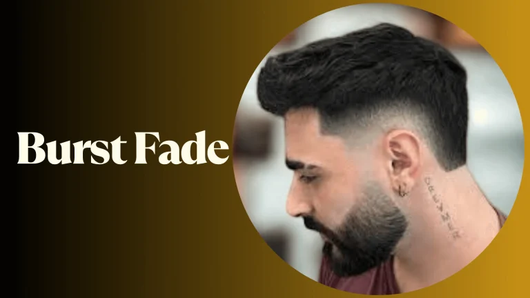 Burst fade haircut