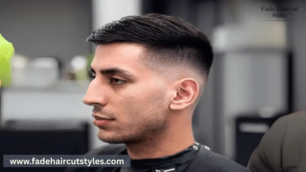 side part mid fade, fade haircut styles