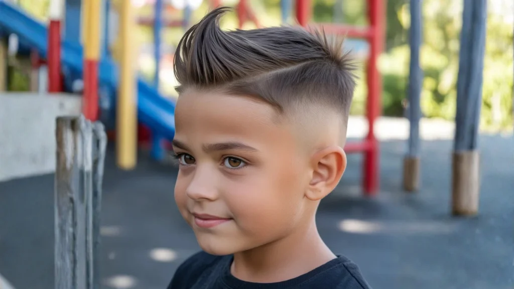 trendy fade haircut styles  for kids